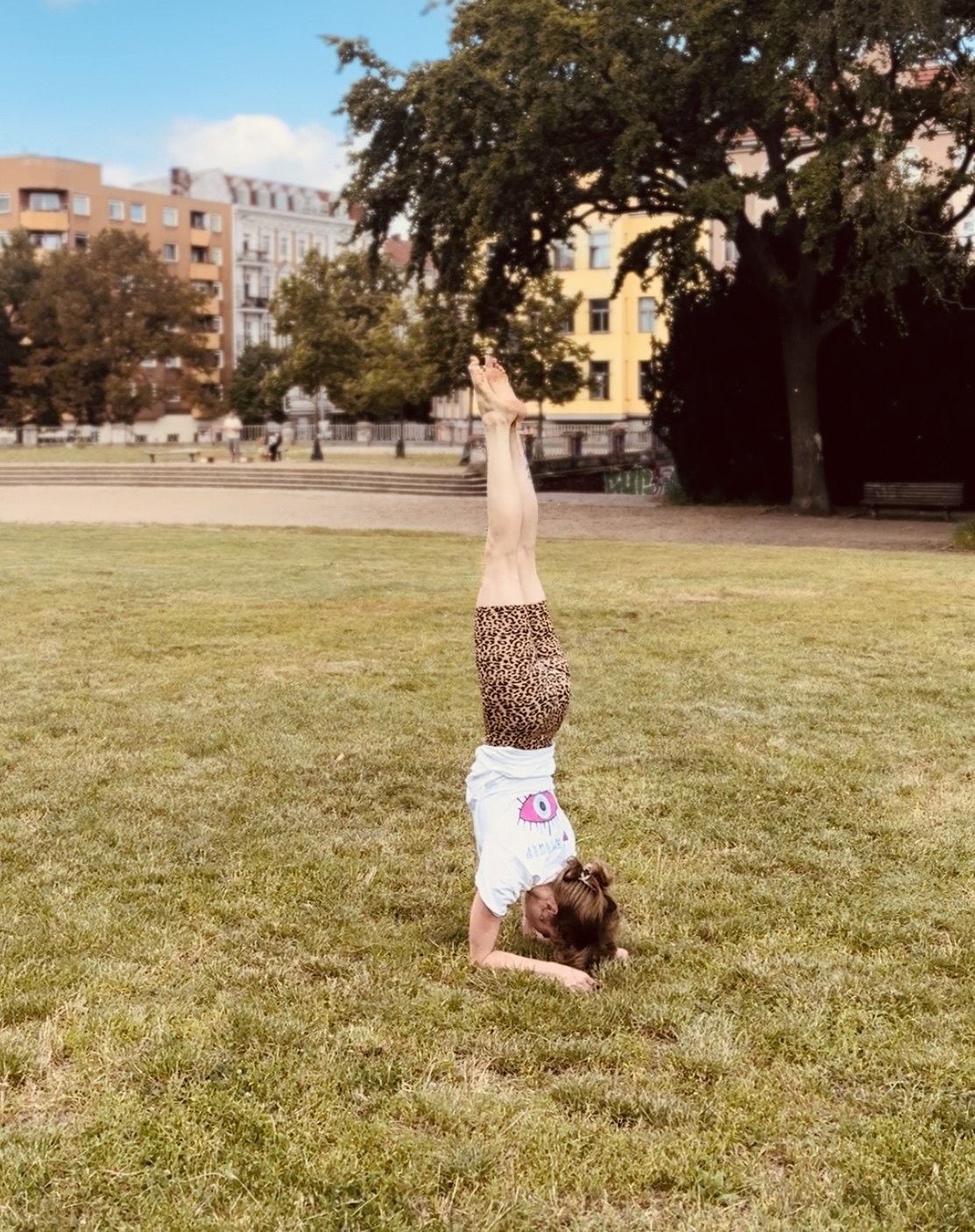 Flying into Pincha Mayurasana